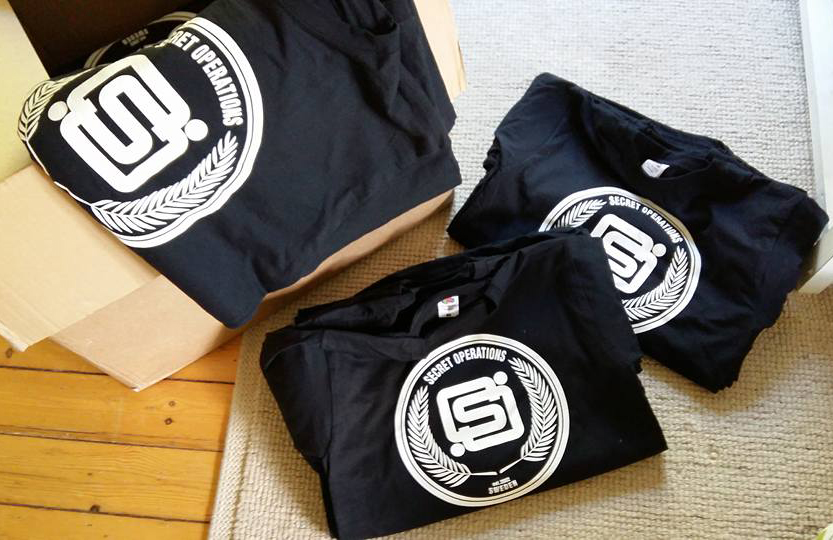 SECRET OPERATIONS T-SHIRTS ARE HERE!!